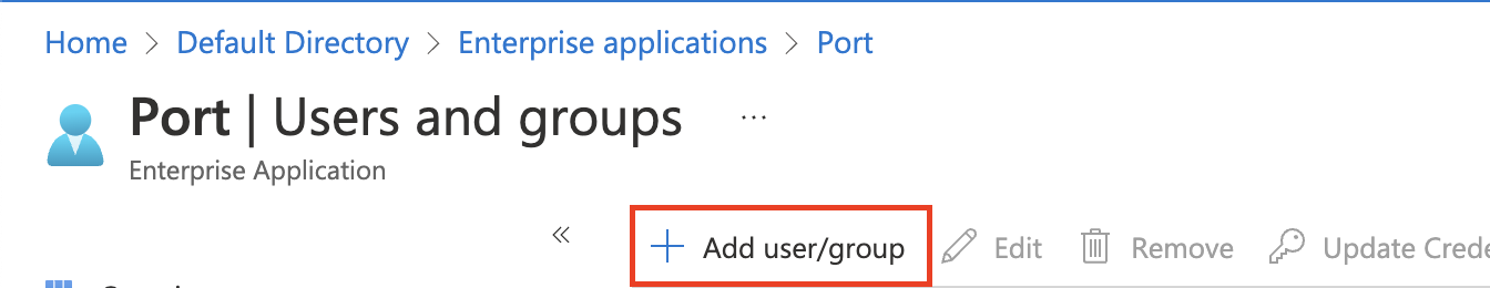 Azure AD users and groups